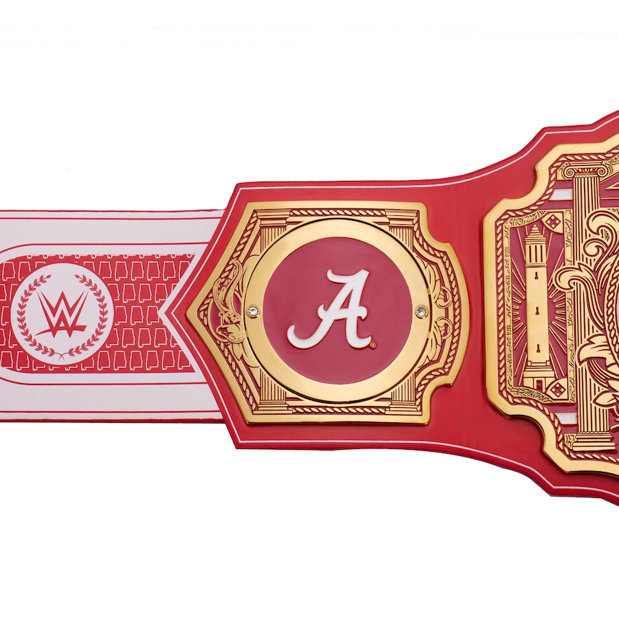 Alabama Crimson Tide WWE Legacy Title Belt