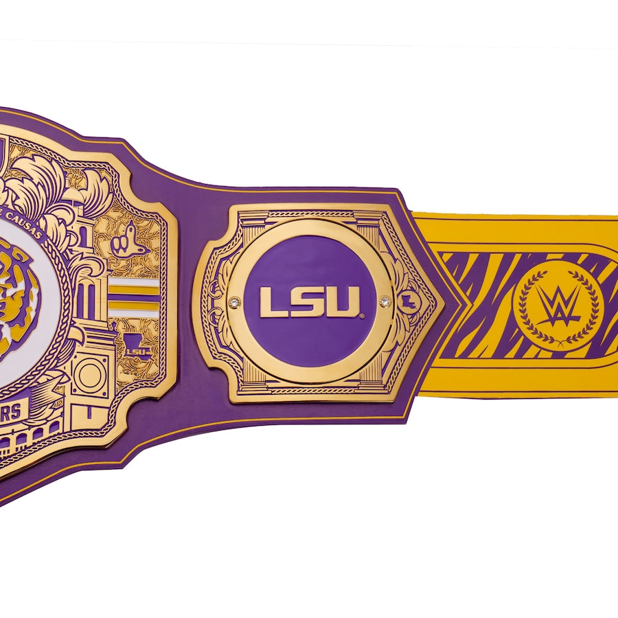 LSU Tigers WWE Legacy Title Belt