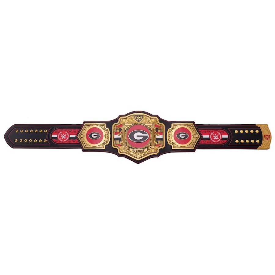 Georgia Bulldogs WWE Legacy Title Belt