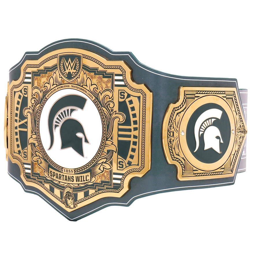 Michigan State Spartans WWE Legacy Title Belt