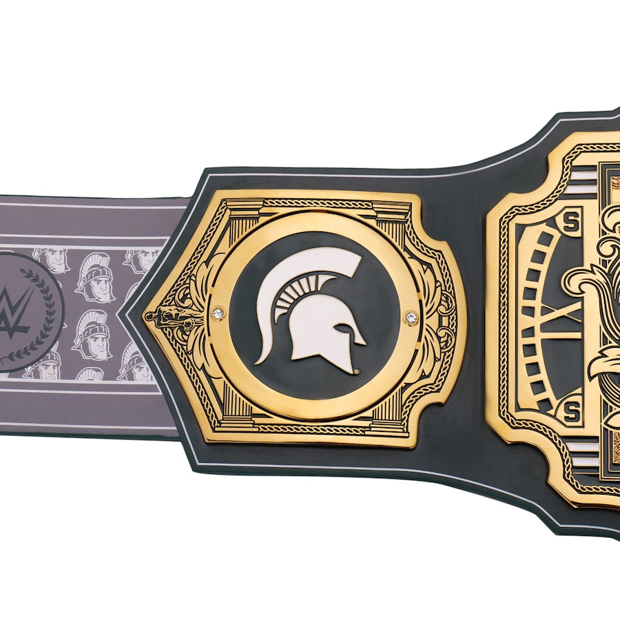 Michigan State Spartans WWE Legacy Title Belt