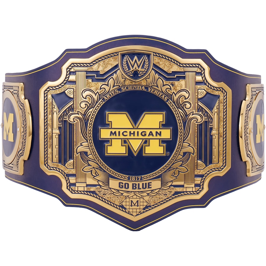 Michigan Wolverines WWE Legacy Title Belt