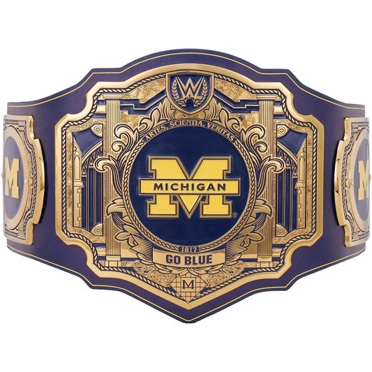 Michigan Wolverines WWE Legacy Title Belt
